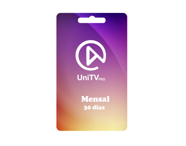 UniTv Mensal = 30 Dias